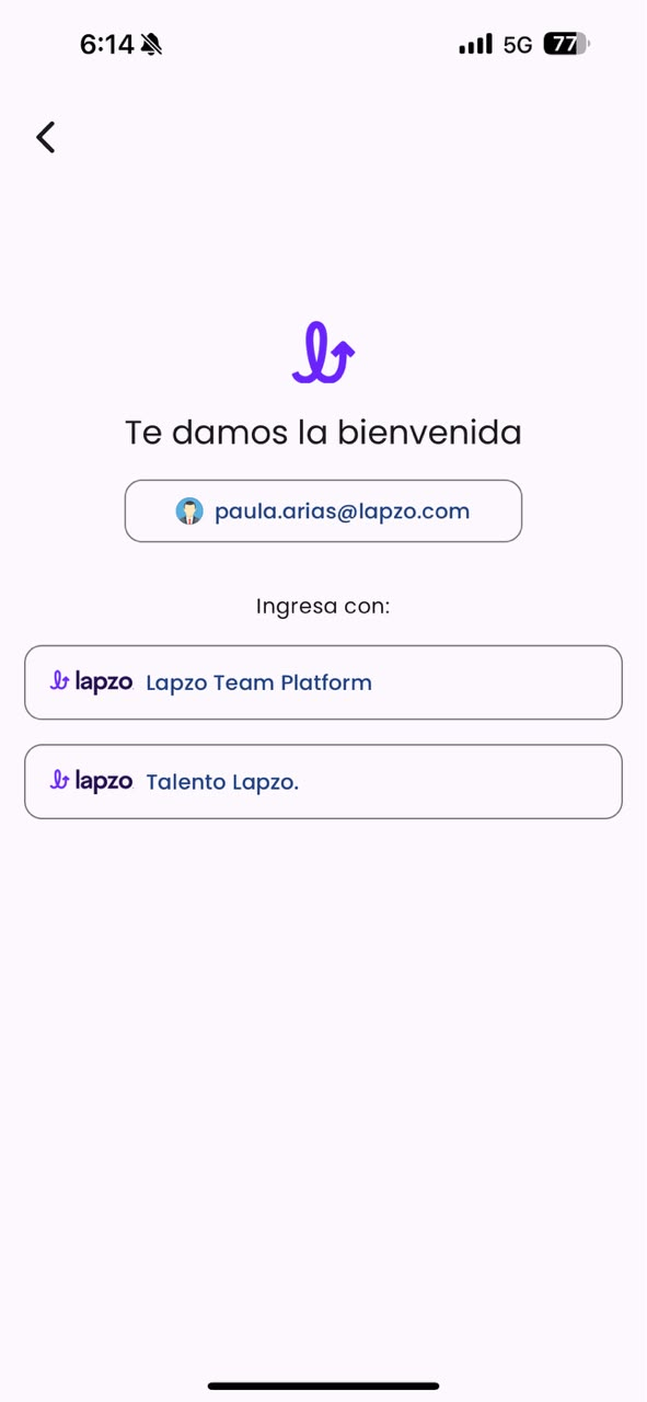 Cómo validar el acceso a la aplicación móvil - paso 1