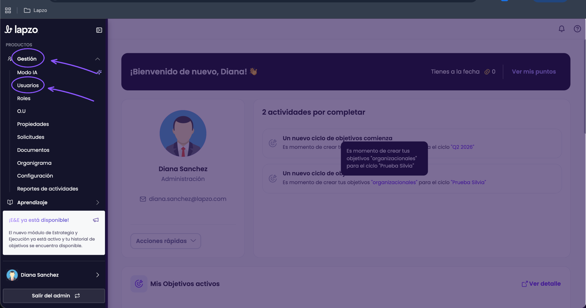 Qué significa que un usuario esté en estado borrador - paso 1