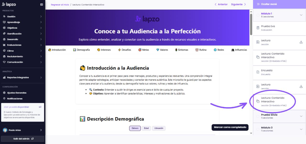 Cómo convertir una lectura en un micro-sitio interactivo con IA - paso 3