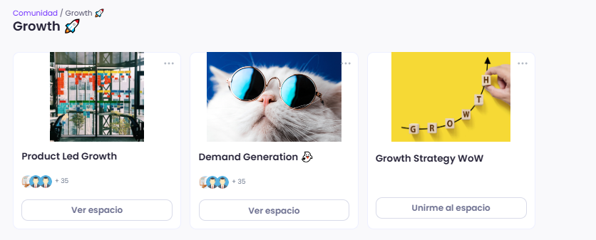 Conoce la Comunidad: publica, comenta y participa en grupos - paso 2